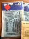  Lot Of 5 Vintage Ho Gauge Prr Decals Letraset Instant Lettering Champ New Style