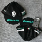 Bianchi Oltre Black Team Cycling Cap New Bike Ride Hat Free Shipping   