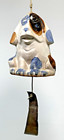 Large Vintage Pacific Stoneware Dog Ceramic Wind Chime Bell 1973