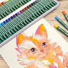 12 Pcs Soft Oil Pastels Set 6 White 6 Black 8x60mm Art Painting Drawing Supplies