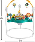 Fisher-price Baby Bouncer Whimsical Forest Jumperoo With Music And Lights