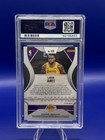 2019-20 Panini Prizm - Lebron James  129 Red White   Blue Prizm Psa 9