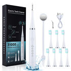Ultrasonic Tooth Cleaner Kit Dental Plaque Calculus Stain Remover Teeth Cleaning