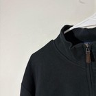 Polo Ralph Lauren Pullover Sweater Mens 2xl Black Estate Rib Half Zip Pony New