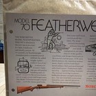 Winchester Model 70 Featherweight Rifle Advertising Brochure  Multicolor Dealer 