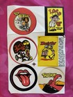 1970s Vintage Deadstock Iron-on Transfers R Crumb Style Retro Counterculture