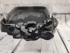 Vintage 60 s Mid Century Art Deco Acrylic Lucite Square Tissue Cover Holder