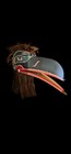 Stan Hunt Iii Hand-carved Northwest Coast Bird Mask     Kwakwaka   wakw Art     Signed