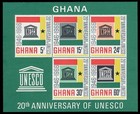 1966-67 Unesco Omnibus Complete Set Of 110 Stamps   1 Miniature Sheet Mnh 