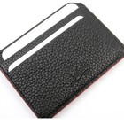Christian Louboutin Black Studded Leather Card Holder 1185049                       
