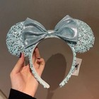 Disney Parks Blue Exclusive Frozen Arendelle Aqua Minnie Ears Headband 2020