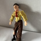 Vintage 1950   s Louis Marx Toys Rubber Bendable Dollhouse Family Figures Dad