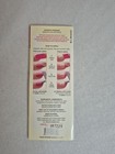 Dashing Diva Design Fx Nail Sticker Strips Y2k Style Neon Orange Yellow   