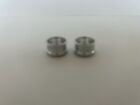 Pair Of Cox 1 24 Scale Slot Car Wheels With Ball Bearing Centers Nos