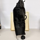 Foldable Rolling Grocery Cart  Expandable Oxford Cloth Shopping Bag With Wheels