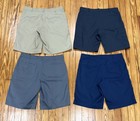 Lot Of 4 Nike Dri Fit Tour Golf Shorts Men   s 34 Standard Fit Inseam 10 