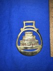 Brass Horse Medallion Vintage Nice Patina  Horse Tack  Building