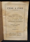 Antique Charles A  Coye Canvas Tents  Awnings  Etc  Catalog  Grand Rapids  Mi