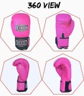 Kids Boxing Gloves For Training  Youth Punching Bag Gloves Age 4-15 Pink 6 Oz