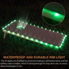 2set Multi   color Led Cornhole Board Lights     Full   size Night Play Game Holiday