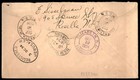 Usa Old Register Uprated Postal Stationery Cover Sent  Jerusalem Palestine 1934