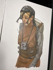 Star Wars Movie Props Concept Art The Force Awakens Production Art Used Print R1