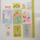 Vtg New Baby Greeting Cards 1970s Used Scrapbooking Crafts Junk Journal Ephemera