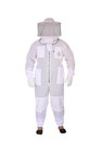 Us Apiary 3 Layer Bee Suit Fencing Veil And Round Veil One Pair Gloves Sting