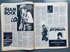 1977 Thin Lizzy Phil Lynott Music Magazine Record Mirror Ramones Poster