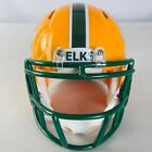 Edmonton Elks  eskimos  Custom Mini Helmet - Yellow Indiginous