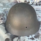 Wwii Imperial Japanese Army Helmet Original Antique Military Japan Collectible