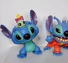 Disney Stitch Figure Lot Scrump Lilo   Stitch Just Play Alien Superhero 