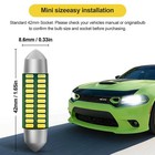 4pcs Premium 578 Led Bulb Interior Lights For Cars Dome Map Trunk 42mm 