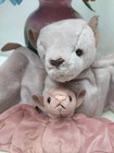 Ty Beanie Buddy Batty - Mom And Baby Bat Set - Vintage