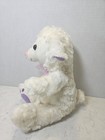 Dan Dee Collectors Choice Plush Lamb Stuffed Animal White Purple 13 