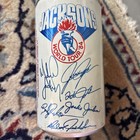 Rare Pepsi Can Jackson World Tour 1984 W autographs 12oz Aluminum Jackson 5