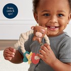 Silicone Teether With Rattle  Rattle Teether Features Rattle Sound