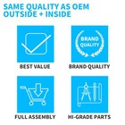 Lower Front Quarter Panel Section Short Wheelbase For Dodge For Caravan Sport