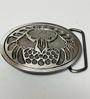 Vintage Belt Buckle Instyle 1979 American Eagle Metal Heavy Retro Patriotic