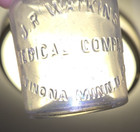 J r  Watkins Company Glass Jar Shampoo Jelly Winona Minnesota Vintage antique
