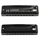 Suzuki Hammond Ha-20 Key Of C Black 10-holes Harmonica W case Genuine Products