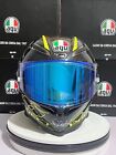 Agv Carbon Fiber Night Light Evil Clutches Universal  Racing Motorcycle Helmet