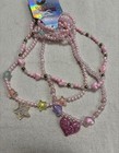Girls Jewelery Set 3 Necklaces 4 Bracelets 