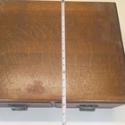 Yawman   Erbe Mfg  Co  2 Drawer Quartersawn Oak Card File Cabinet Dovetailed Vtg