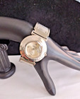 Vintage 1980 s Robokid Quartz Watch Rare Unique Works New Battery Silver Tone