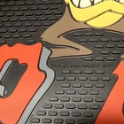 Looney Tunes Taz    go Away    Rubber Doormat Vintage 1992 Nos Rare