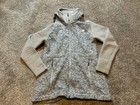 The North Face Jacket Womens Small Heather Gray Indi Full-zip Hoodie Fleece Ctq1