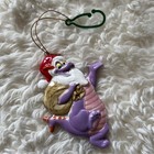 Vintage Disney Figment Dragon Christmas Ornament 1982 Rare