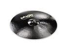 Paiste 17-inch Color Sound 900-series Black Medium Weight Crash Cymbal 1911417