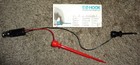 E-z Hook 12 Inch Bnc m  To Twin Lead Red black Grabbers 1010xl-1 Nos 